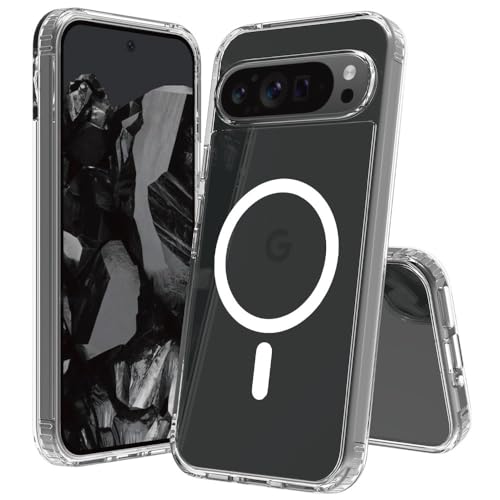 Coque Google Pixel 10A transparente silicone rigide magnétique