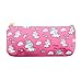 Produktbild jingyuu 1 Stück Große Kapazität Schulsachen Rose Rot Kinder Leinwand Pen Tasche Kosmetiktasche Aufbewahrungstasche Federmäppchen for Mädchen Teenager 20 * 9.4cm
