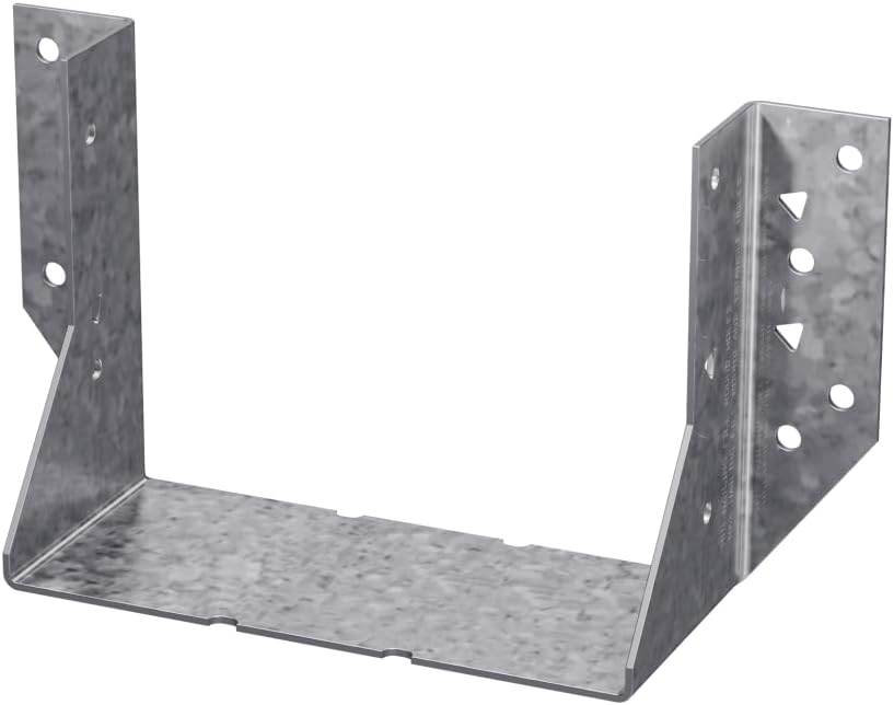 Simpson Strong-Tie HU66 HU Galvanized Face-Mount Joist Hanger for 6x6