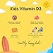 Feel Great Kids Vitamin D3 1000 IU | Kids Vitamin D Gummies for Healthy Bones, Mood, & Immune Support | Citrus Flavored Vegetarian D3 Gummies | 90 Day Supply