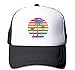 Produktbild Palm Tree Sunset Adjustable Mesh Trucker Baseball Cap Men Women Street Rapper Hat Cool8428
