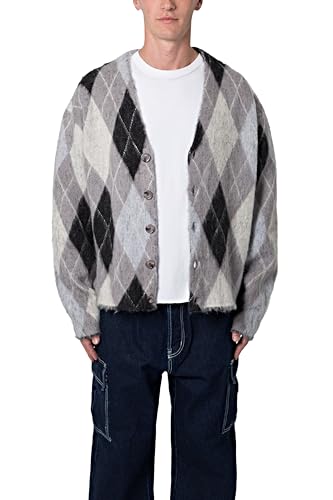 mnml Men's Mohair Cardigan Sweater