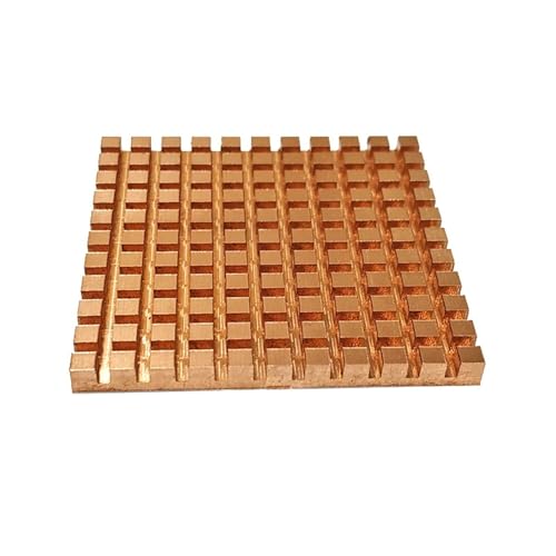 Refroidisseur thermique cuivre pur pour mémoire RAM DDR et chipset GPU radiateur adhésif 50x50mm
