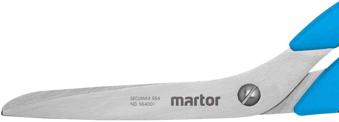 Martor 564001.00 Safety Scissors Secumax 564", Grey/Blue/Black