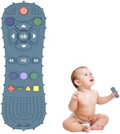 Massaggiagengive Silicone Per Neonati - 2 Pezzi A Forma Di Telecomando - Foto 5