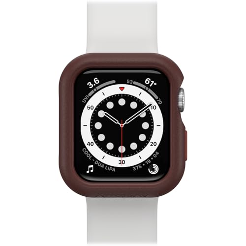 OtterBox All Day Bumper für Apple Watch SE/6/5/4-44mm, Braun/Rot – Ansicht 1