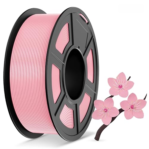 Image of TECBEARS Sakura Pink PLA Plus Filament 1.75 for Most FDM 3D Printers | High Toughness PLA+, Neat Wound 3D Printer Filament, 1kg Spool, Dimensional Accuracy + /- 0.02 mm, Suitable for Beginners