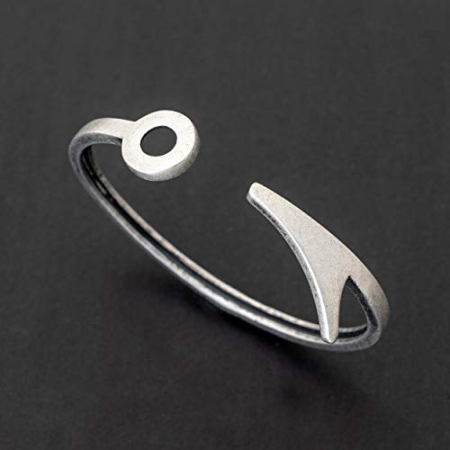 Handmade Cuff Bracelet 925 Sterling Silver Bracelet For Men Valentines Day Gift Rock Bracelet Men Cuff Bracelet Bangle Chunky Vintage Rustic Sea Nautical Harpoon Spear #TOP2