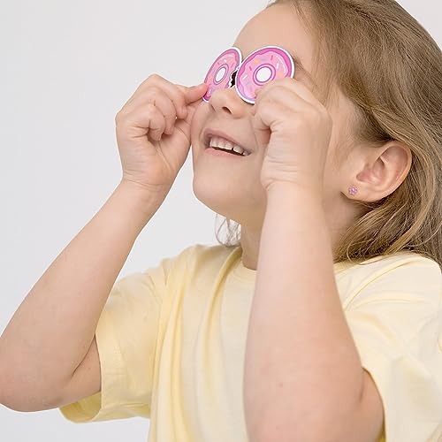 925 Sterling Silver Little Girl's 6mm Pink Enamel Flower Shaped Screw Back Locking Earrings for Toddlers & Pre Teens Playful and Formal Outfits, Daily and Occasional Use2