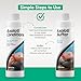 Axolotl Care Kit- Axolotl Conditioner 250ml & Buffer 250ml Including Trinity Treats Microfiber Cleaning Cloth, Axolotl Care Kit for Tank Supplies & Accessories for Healthy Water in Aquarium or Tank