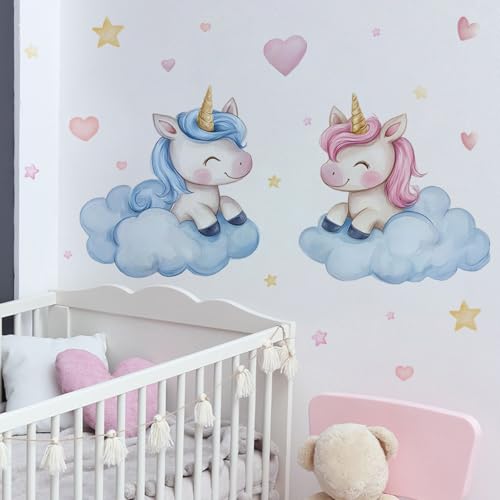 Vinilos Decorativos Unicornio Cute Unicorn para Pared miniatura 1