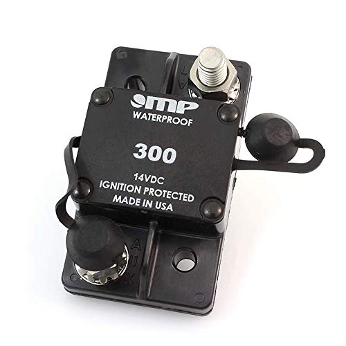 Surface Mount Circuit Breaker, Auto Reset, 3/8" Stud, 300A #TOP19