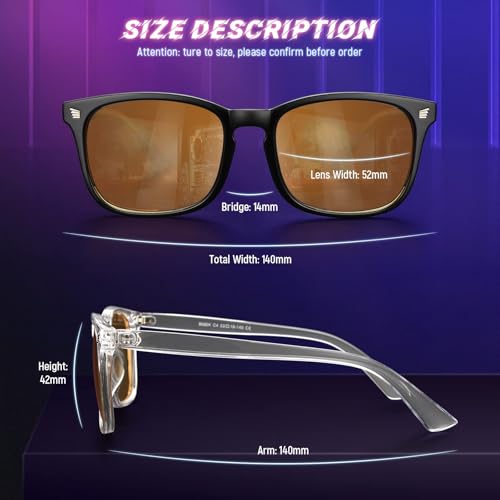 image for livho High Tech Blue Light Glasses - Advanced 99% Blue Light Blocking 