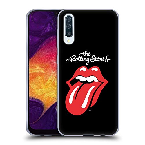 Head Case Designs Licenciado Oficialmente The Rolling Stones Lengua clásica Arte Clave Carcasa de Gel de Silicona Compatible con Samsung Galaxy A50/A30s (2019)