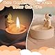 Katzen Kerzenhalter, Cartoon Katzen Teelichthalter mit Wärmenden Pfoten, Niedliche Cat Candle Holder, Geschenke Für Katzenliebhaber, Wohnzimmer Schlafzimmer Deko Tischdeko