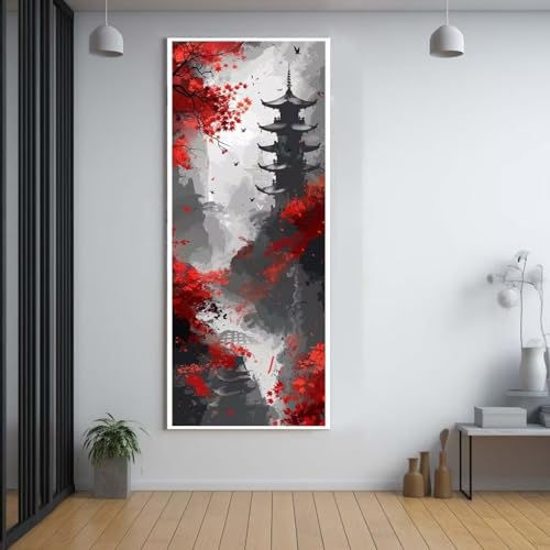Broderie peinture diamant japonaise pour sublimer votre décoration murale salon