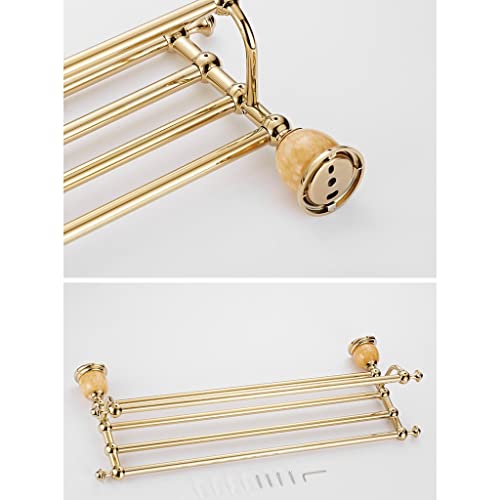 Porte-serviettes mural pour optimiser le séchage de vos draps de bain - 3