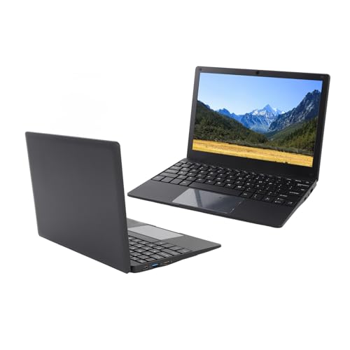 Laptop, 2,4 G 5 GHz 8 GB RAM Quad Core Processor 10,1 Inch IPS Display Laptop met Muis voor Entertainment (EU-stekker 1TB) - Afbeelding 4