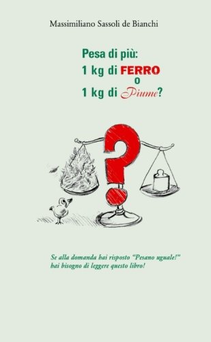  Pesa di più: 1 kg di ferro o 1 kg di piume?