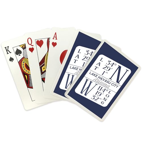 Juego de 52 Cartas de Poker Lake Havasu City Arizona miniatura 2