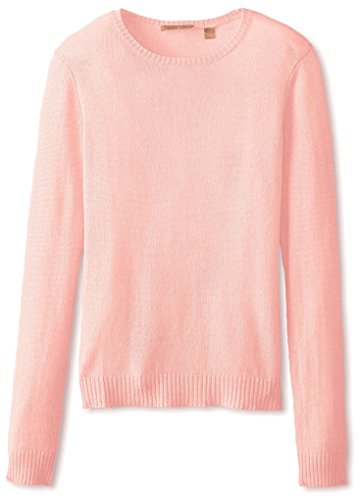 Cashmere Addiction Women's Long Sleeve Crewneck Sweater