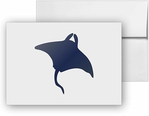 Manta Ray, quality blank cards CC-21872