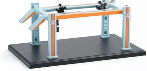 Miniatura 1 de Greenlight 16100-B Auto Body Shop - Elevadores de cuatro postes Serie 1 - Escala 1/64 de aceite del Golfo