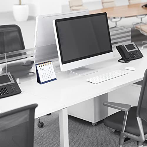 ABOOFAN 4 Stuks Mini 2022 Kalender Tafelblad Agenda Schema Desktop Planning Wekelijkse Dagelijkse Kalender Flipping Tent… - Afbeelding 6