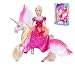 Bettina Princess Doll and Unicorn, Sparkle Unicorn Toys 'n Fashion Doll Set, Unicorn Doll for Girls, Pink