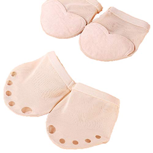 UPRIVER GALLERY Lyrical Ballet Foot Thong Yoga Socks Moden Dance Paw Pads S