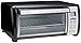 BLACK+DECKER Spacemaker Under-Counter Toaster Oven, Black/Stainless Steel, TROS1000D