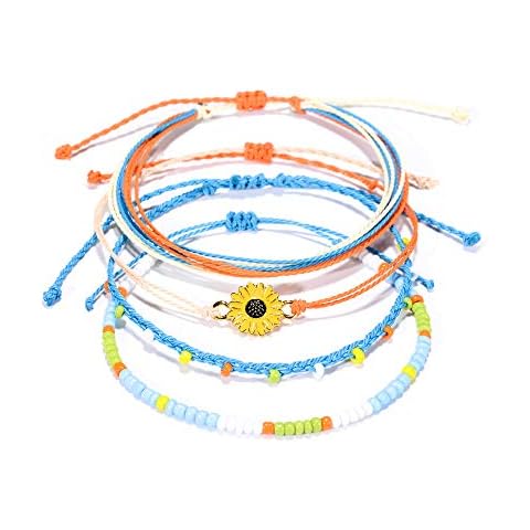 VU100 Handmade Waterproof Anklet Bracelet Set Cover