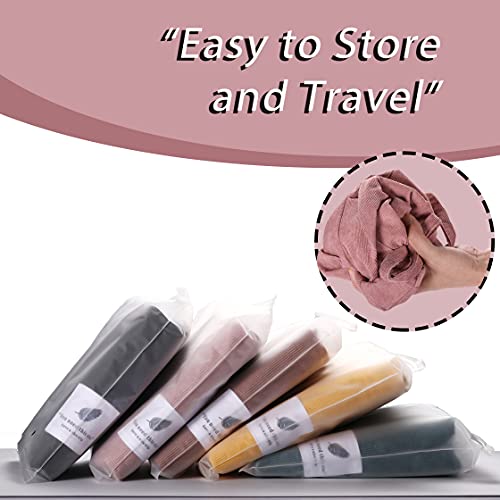 VOKUVIKU Umhängetasche Damen Groß Schule Shopper Beutel tasche Cord Tasche Gross Jutebeutel Bedruckt Stofftasche Baumwolltasche XXl Vintage Tragetasche Einkaufstasche, 001 Rosa