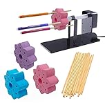 Epoxy Glitter Pen Turner Attachment, Pen Turner Adapter to Hold Pens, 28set Glitter Epoxy Pen Holder for Cup Turner DIY Craft Epoxy Resin Pen Making Supplies Fits for Tumbler Pen Turner Starter kit