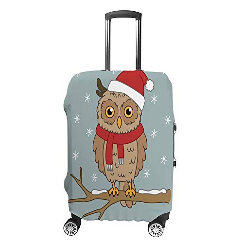 Housse de protection pour valise de voyage Chehong avec motif chouette