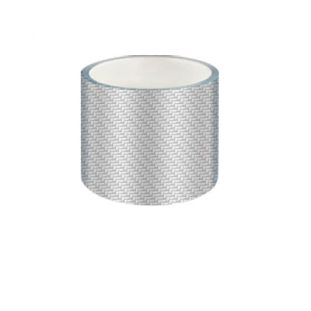 Autofolie Kohlefaser-Vinyl-Autotür Billardtür Eingangsschaltaufkleber Kohlefaser Schwellenwert Antidirty Dampftür Sill Protektor Auto Folie(7cm(Carbon Fiber),10m)