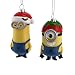 Despicable Me Assorted Injection Mold Dave and Carl Minion Ornaments, (1-pack)