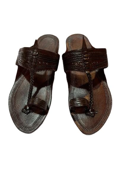See full amazon price history chart for Prabhat Footwear Single Wadi Pure Leather with Veg Tanning Kolhapuri Chappal for Mens by Prabhat Footwear | Kolhapuri Chappal for Mens (Brown, 12) Prabhat Footwear Single Wadi Pure Leather with Veg Tanning Kolhapuri Chappal for Mens by Prabhat Footwear | Kolhapuri Chappal for Mens (Brown, 12) (B0D3QP1TLB) Amazon Price History, Amazon Price Tracker