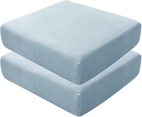 Fundas de asiento de terciopelo ultra suaves, fundas de cojĂn de asiento suave, fundas de sofá con parte inferior elástica, lavable, funda Fundas de asiento de terciopelo ultra suaves, fundas de cojĂn de asiento suave, fundas de sofá con parte inferior elástica, lavable, funda