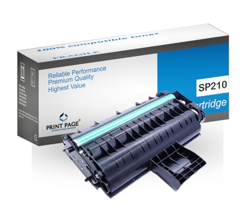 Image of SP 210 Toner Cartridge Compatible for Printers SP-200, 200N, 200S, 200SU, 202SN, 203SFN, 203SF, 210, 210SU, 210SF, 212Nw, 212SNw, 212SFNw (1 pcs)