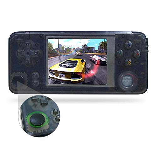 Retro Handheld Game Console, with Built in 3000 Classic Games,Dual Core 16G Emulator 3.0\'\' FC TV Support Game Player,Portable Video Games Console for Kids Adults Birthday Presents,New Crystal Black
