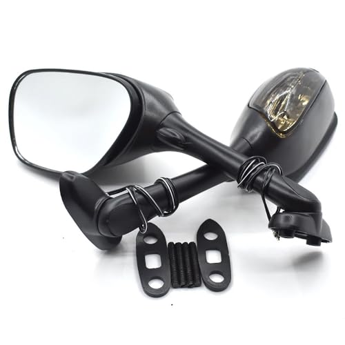 Rétroviseurs moto clignotant pour GSX-R1000 et SV650 idéal pour les trajets quotidiens