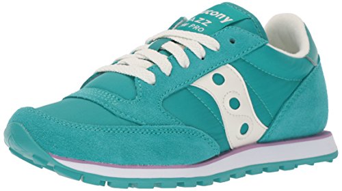 Saucony Originals Women's Jazz Lowpro Sneaker, Blue/White, 5 Medium Us #TOP23