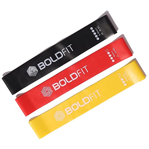 Boldfit Resistance Bands Mini Loop Set Hip Band Toning Exercise Band for Gym Booty Belt Latex Band Thera Band Theraband for Fitness (Image - 1)