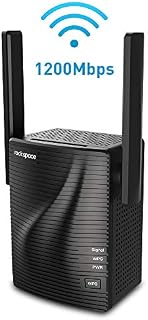 WiFi Extender- WiFi Range Extender Up to 1200Mbps, WiFi Signal Booster, 2.4