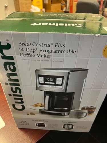 cuisinart brew central plus 14-cup programmable coffee maker reviews