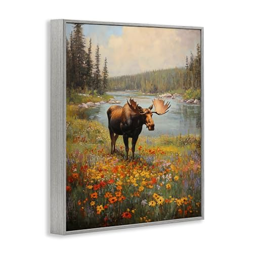 Mur vide ? Habillez-le avec le cadre orignal dans les fleurs 35 cm - 3