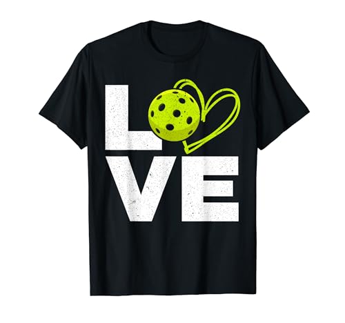 Love Pickleball para jugador de Pickleball Camiseta