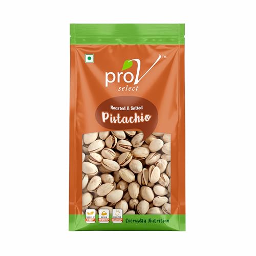Image of ProV Select California Pistachios | Light Roasted & Salted | Rich in Protein, Fiber & Antioxidants | Premium Healthy Nut Snack | 400g