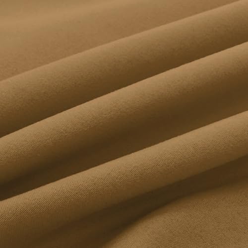 Image of Elegant Comfort Luxury Ultra-Soft 2-Piece Pillowcase Set 1500 Thread Count Egyptian Quality Microfiber Double Brushed-100% Hypoallergenic-Wrinkle Resistant, California King, Bronze
